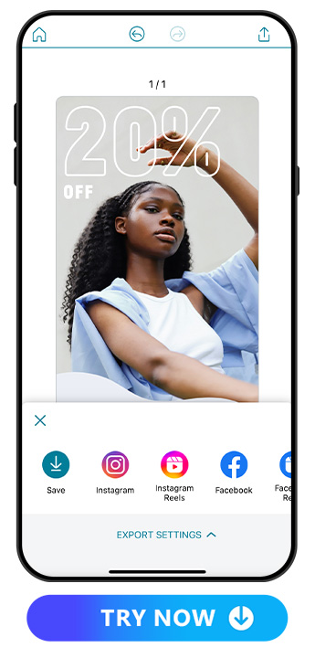 example of an ad made with Promeo